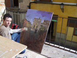 Concurso de Pintura al aire Libre en Mula 2009